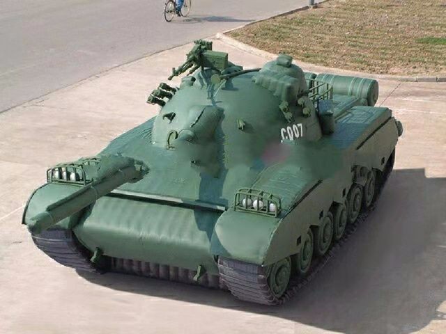 淮北军用充气坦克车
